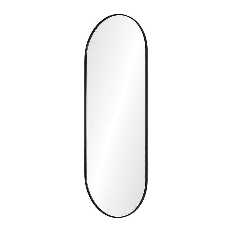 Oscar 24"x60"H, Full Length Matte Black Mirror - TM923510