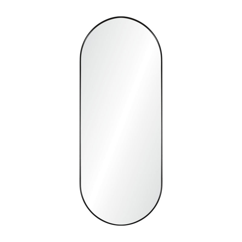 Oscar 24"x60"H, Full Length Matte Black Mirror - TM923510