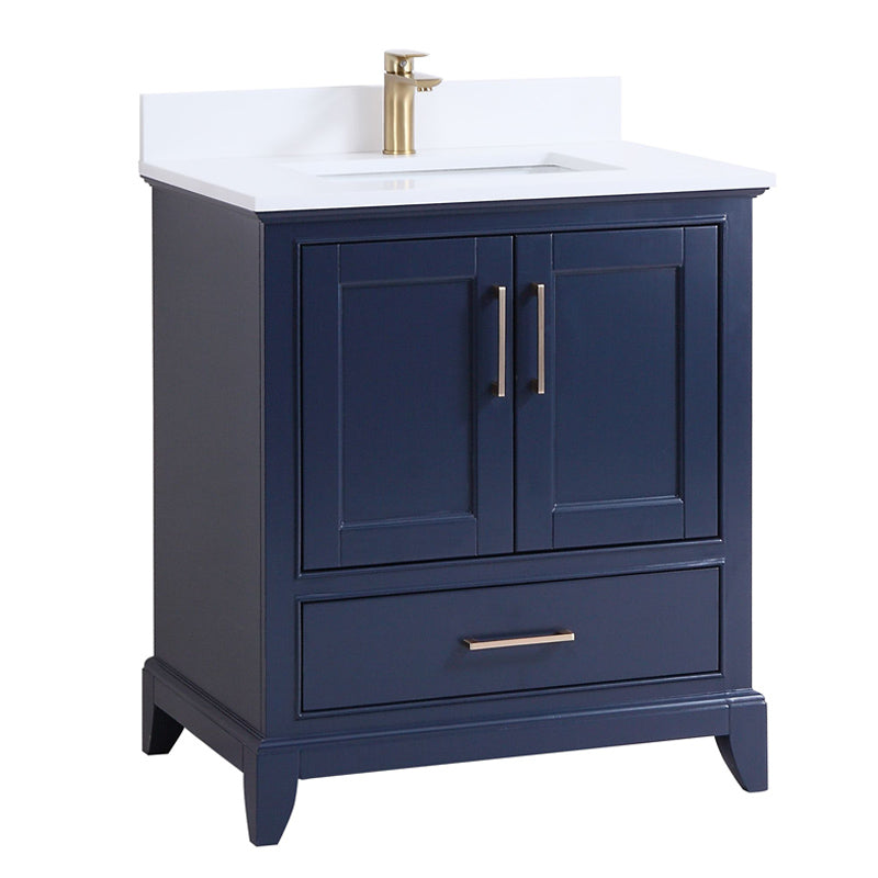 30 inch Royal Blue Bathroom Vanity AD2530-RB
