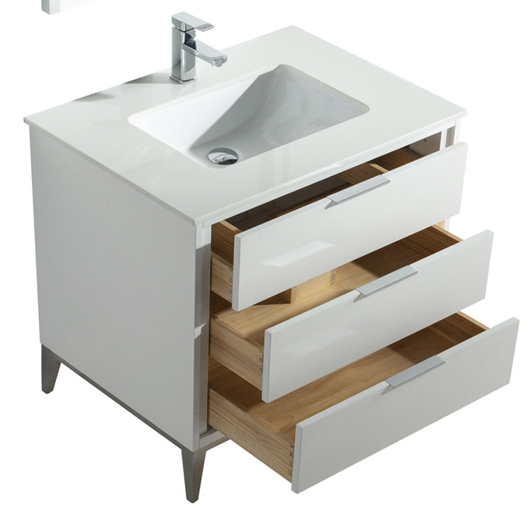 36" Ariana White Bathroom Vanity