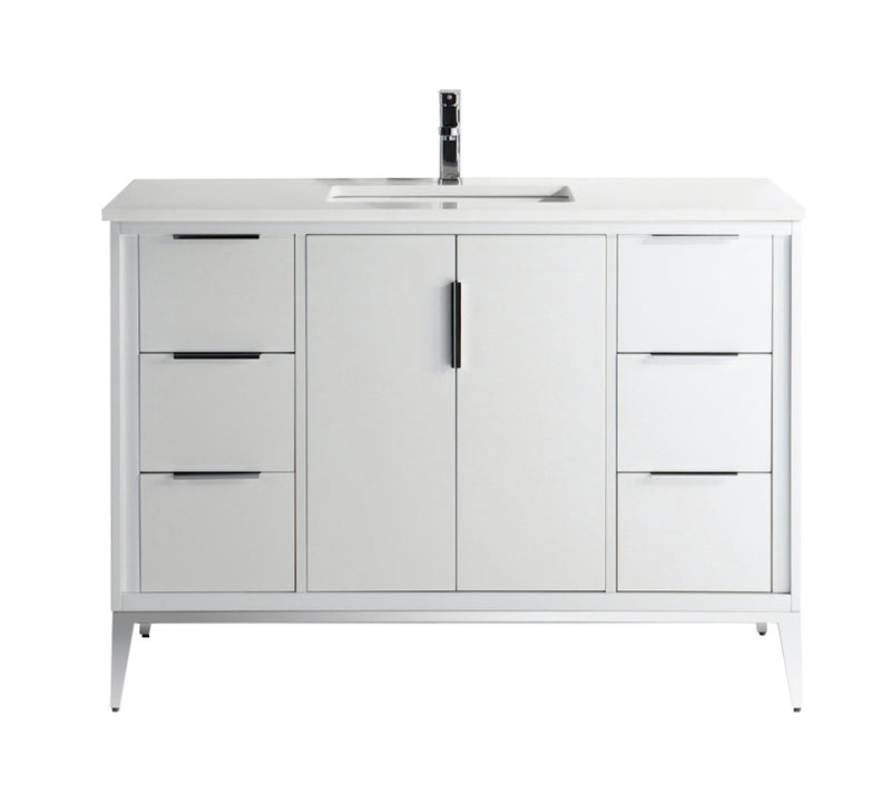 48" Ariana White Bathroom Vanity