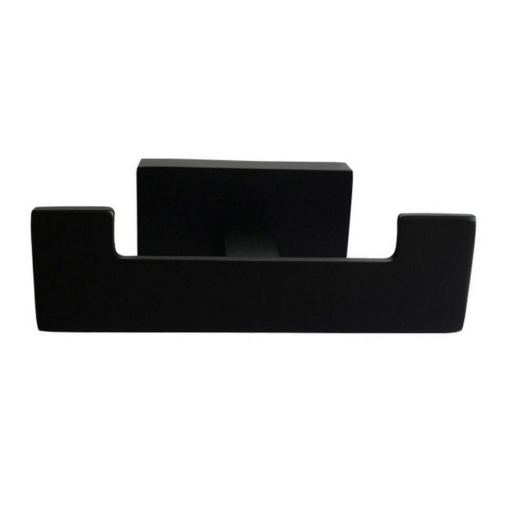  Double Robe Hook - Matte Black