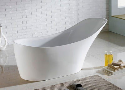 67" Lenola Free Standing Bathtub with Adjustable Leveling Feet