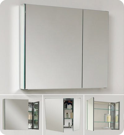 30" Mirrored Medicine Cabinet