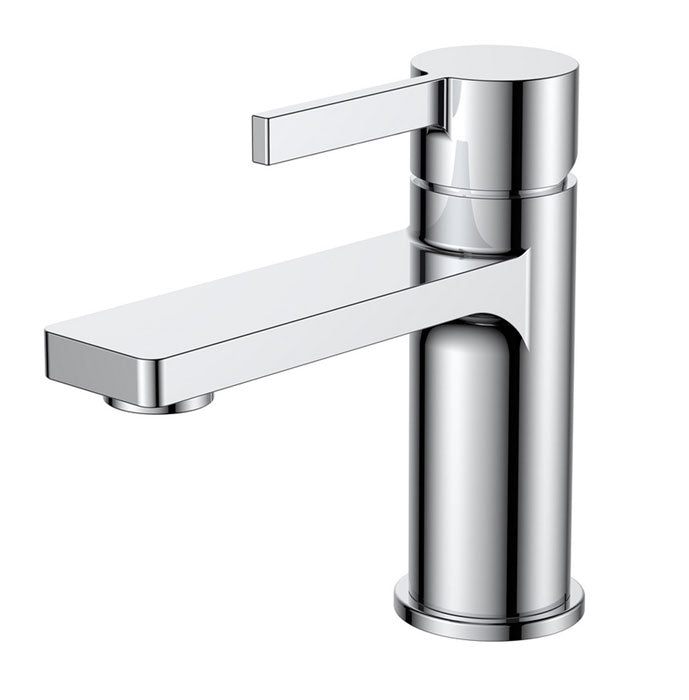 Single Lever Chrome Vanity Faucet 6.5"x6"H, 