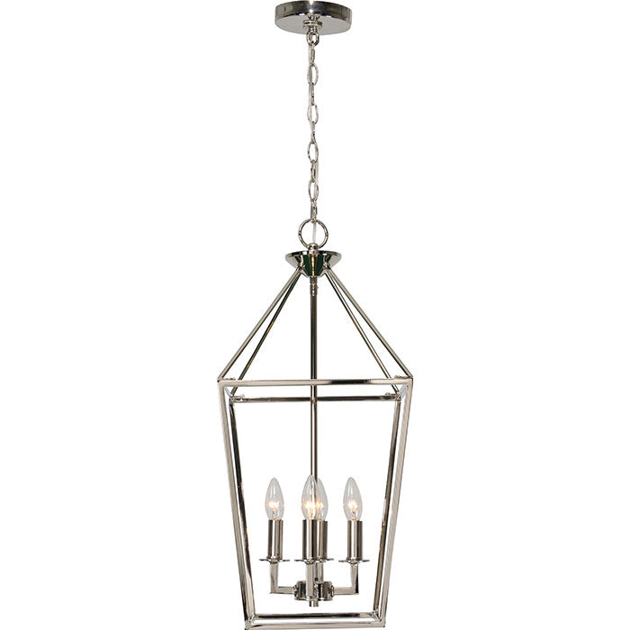 Arbour Polished Nickel Ceiling Fixture