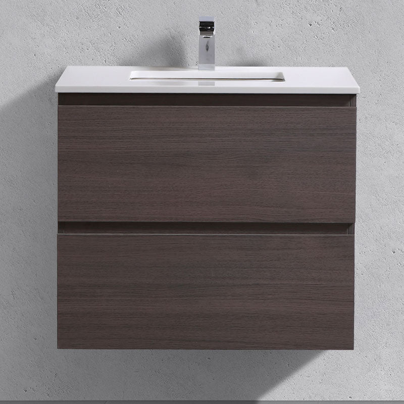 Liam 30", Remy Bath Wall Mount Vanity with White Quartz Top - LM1030