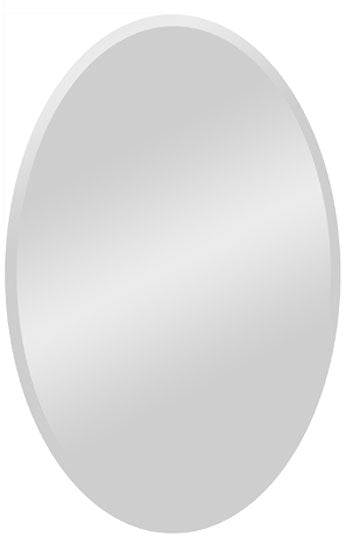 Anabelle 24"x36", Frameless Oval Mirror - TM46138