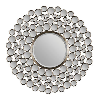 Opal 42"x42", Round Metal Mirror - TM78349