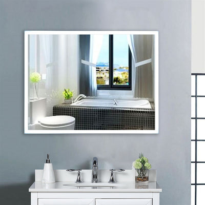 36" Rexton Frameless LED Bathroom Rectangular Mirror