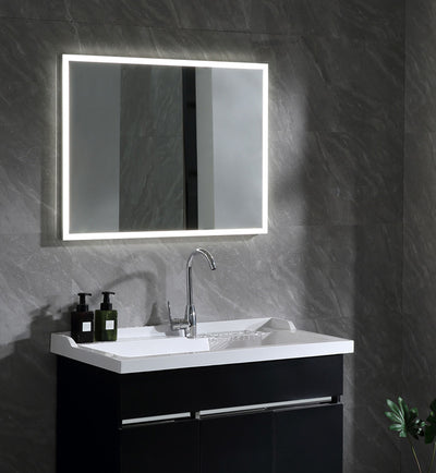 30" Rexton Frameless LED Bathroom Rectangular Mirror
