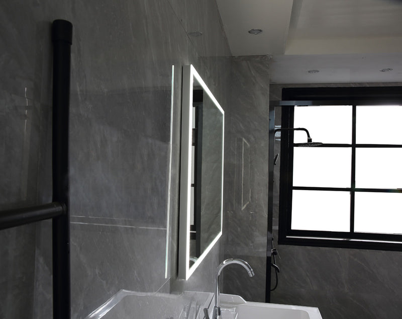 60" Rexton Frameless LED Bathroom Rectangular Mirror