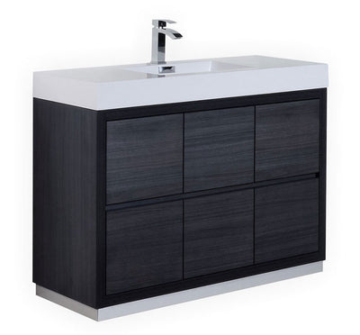 48" Demy Grey Oak Bathroom Vanity