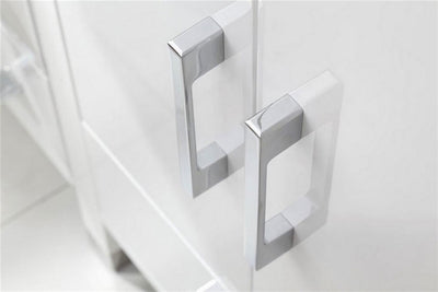48" Madison Gloss White Bathroom Vanity