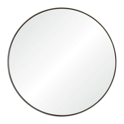 Blake 30", Round Silver Mirror - TM615822