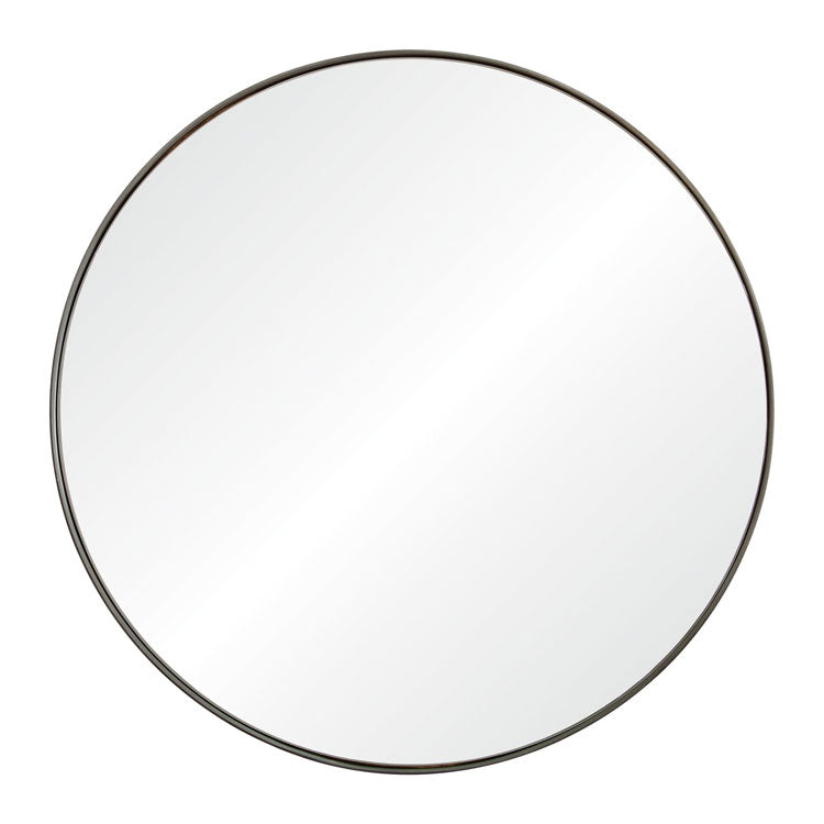 Blake 30", Round Silver Mirror - TM615822