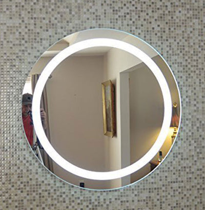 24" Sage, LED Bathroom Mirror 24"x24" - V8176